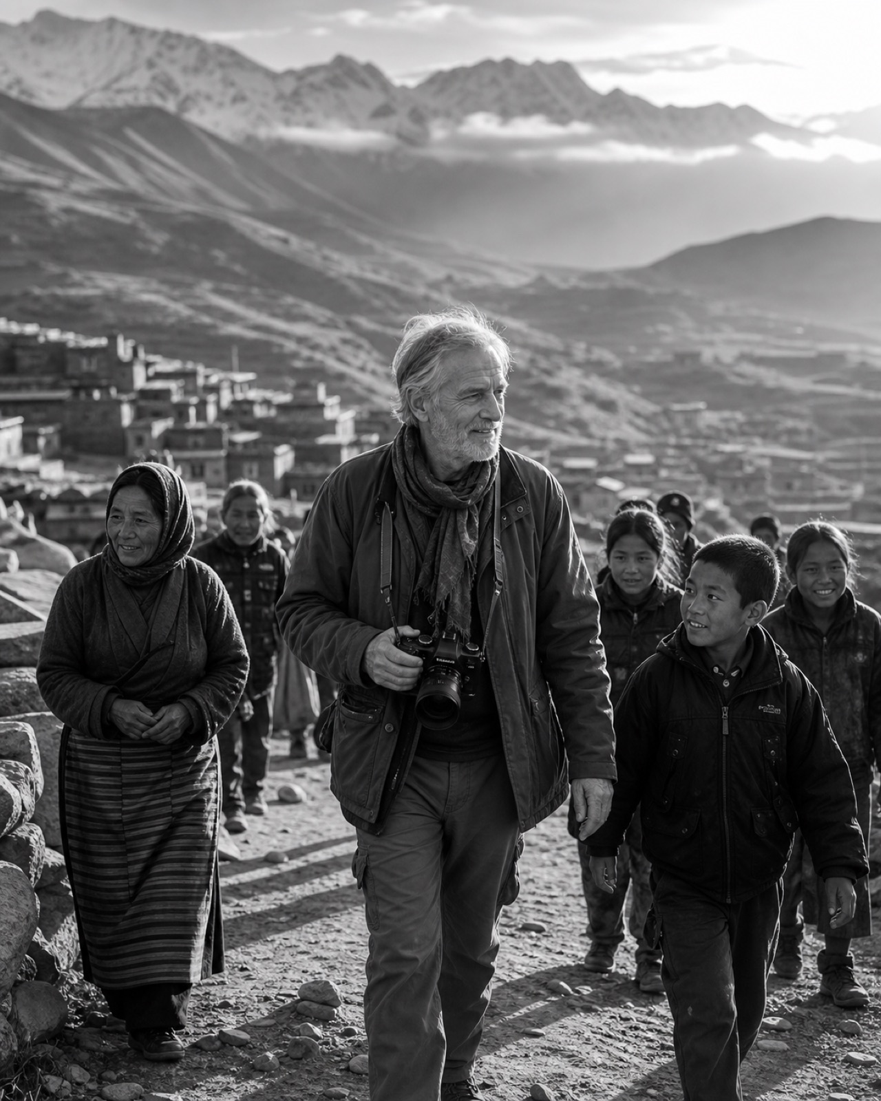 A documentary photographer working respectfully among a mountain community