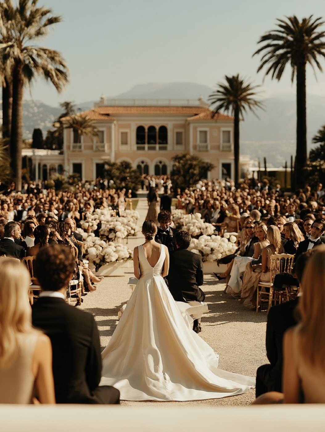 The wedding ceremony